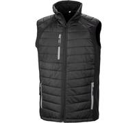 Gilet matelassé softshell Result BLACK COMPASS Noir / Gris 3XL