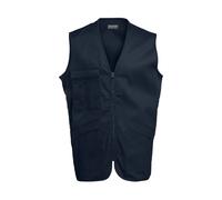 Gilet multi-poches polycoton Pen Duick Bleu M