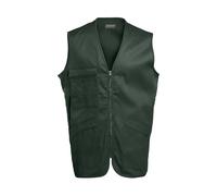 Gilet multi-poches polycoton Pen Duick Vert XL