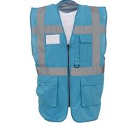 Gilet multifonction haute visibilité Yoko Bleu Saphir L