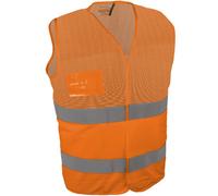 Gilet orange haute visibilité Polyester Aéré tissu mesh - SINGER - GILAIRO XL