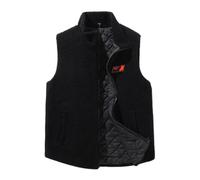 Gilet polaire d'hiver pour homme | Gilet de travail sans manches chauffant à fermeture éclair, veste légère pour adulte