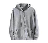 Gilet Polaire Homme Blouson Marque Luxe Molleton Sweat À Capuche Zippé Dentelle Capuche Fourrure Veste Sport Travail D'interieur Mode Pull Grande Taille Homme XXL