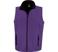 Gilet Result Result Softshell Printable Violet 4XL