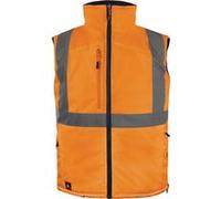 Gilet sans manche réversible HV orange/bleu marine T3XL - DELTA PLUS - FIDJ3HVOR3X Orange fluo G