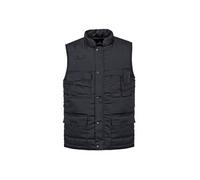 Portwest S414 Shetland Bodywarmer Polycoton 8 poches Fermeture Centrale Zip | Noir, 3XL, Doublure en Flanelle de Coton, Ouverture Frontale Pressions, Boucle Radio, Coupe Standard, Rembourré
