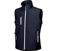 Gilet Softshell Climb de U-Power, couleur : bleu foncé, taille : M