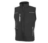 Gilet Softshell Sans Manches - Homme - Upfu188 - Gris Asphalte