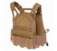 Gilet tactique Hellcat Low Vis Plate Carrier Direct Action - Coyote Brown M