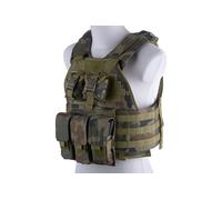 Gilet tactique Plate Carrier GFC - wz.93 Pantera PL Woodland