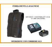 Makita 14.4V to 18V Li-ion LXT Heated Vest - Batteries and Charger Not Included