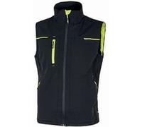 Gilet U Power Style Saturn Noir Vert