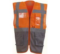 Gilet Yoko Haute Visibilité Top Cool "management" Orange S