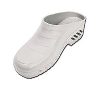 Gima - Sabots Professionnels, Anatomiques, Unisexe, Antidérapants, Antistatiques, Tige Non Perforée, Semelle Perforée, Couleur Blanche, Taille EU 40, 1 Paire