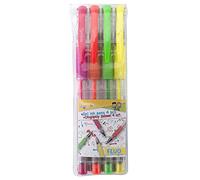 gimboo Dugopis Elowy Fluo, 0,8 mm, 4 pièces, Zawieszka, Mix Kolorw