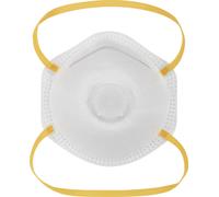 GIME 2575497 Masque anti poussières fines avec valve FFP1 10 pc(s) EN 149:2001 + A1:2009 DIN 149:2001 + A1:2009