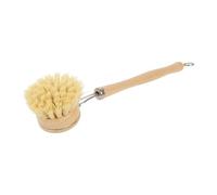 GIMEL Brosse en bois de hêtre et poil en sisal - format standard 24 cm, brosse artisanale pour le nettoyage quotidien - Lot de 3