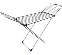 Gimi Max Étendoir à Poser sur Le Sol en Acier INOX et Aluminium, 20 m d'étendage
