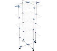 Gimi Modular 4 Étendoir Tour à Poser sur Le Sol en Acier, 40 m d'étendage