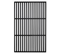 Gimisgu Grille de barbecue en fonte émaillée, rectangulaire en fonte émaillée, accessoire pour barbecue, barbecue à gaz, barbecue au charbon de bois et bien d'autres, pour barbecue à gaz, barbecue au