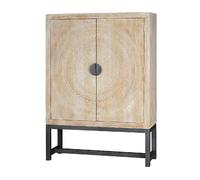 Giner y colomer Armoire manguier et métal - Blanc vieilli
