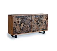 Giner y colomer Buffet bois d'acacia sculpté - Bois