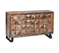 Giner y colomer Buffet en bois recyclé - Multicolore