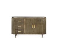 Giner y colomer Buffet manguier et bronze - Noir