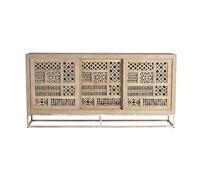 Giner y colomer Buffet vaisselier 3 portes - Naturel