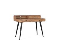 Giner y colomer Bureau bois acacia et métal - Marron