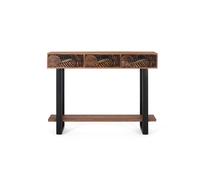 Giner y colomer Console bois et métal - Marron