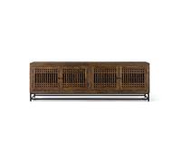 Giner y colomer Meuble TV bois acacia métal - Marron