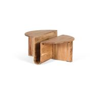 Giner y colomer Table basse acacia - Brun
