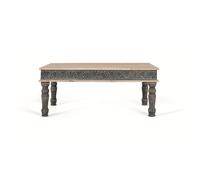 Giner y colomer Table basse bois manguier - Bleu