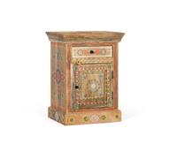 Giner y colomer table de nuit manguier - Multicolore