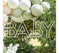 Ginger Ray BBA-103 Décoration à suspendre en bois pour bébé