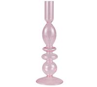 Ginger Ray Bougeoir en Verre teinté Rose pour la Saint Valentin - 22 cm
