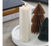 Ginger Ray Calendrier de l'Avent en forme d'étoile avec décoration de compte à rebours Crème