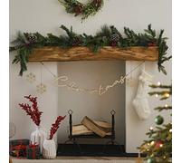 Ginger Ray Guirlandes de cheminée de Noël avec Baies et Pommes de pin artificielles - 1,8 m