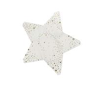 Ginger Ray Lot de 16 serviettes en papier en forme d'étoile Doré