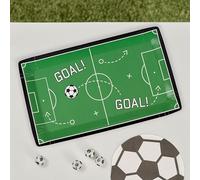 Ginger Ray Lot de 8 assiettes en carton pour enfants Motif terrain de football Vert