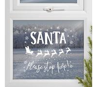 Ginger Ray NV-239 Sticker fantaisie pour fenêtre de Noël
