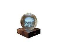 Gingko Amber Crystal Light 3D Laser Rain Cloud