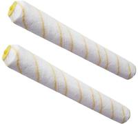 GINVF 2 pièces Manchons de rouleau de 20 pouces, rouleau de peinture professionnel, Manchon de rouleau de peinture en microfibre, pour peindre les murs et les plafonds (Cheveux longs)