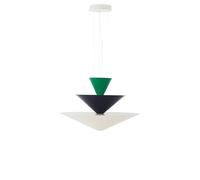 Gio LN15 Suspension Ø92 Vert Signal/Bleu Foncé/Blanc Écru