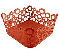 Gio' Style Forme Corbeille carrée en polypropylène Rouge