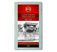 Gioconda Kit de dessin comprenant crayons, estompe et gomme mie de pain, 11 pièces