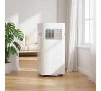 GIOFEOIK Climatiseur Mobile 12000 BTU Rafraichissement Silencieux Absorbeur d Humidité Affichage Numerique Kit Fenêtre Minuterie 24H Idéal Pieces jusquà 28 m², 10000 BTU, 10000 BTU