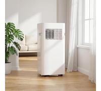 GIOFEOIK Climatiseur portable 12 000 BTU, refroidissement rapide et déshumidificateur, fonctionnement silencieux, écran numérique, kit fenêtre, minuterie 24 heures par seconde, 10 000 BTU, 10 000 BTU