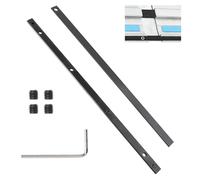 GIONAR Kit de connecteurs de rail de guidage pour Makita P-45777 SP6000 | Accessoires de rail de rideau compatibles avec les scies à rail Festool, Bosch, DeWALT - Connecteur de barre de jonction de